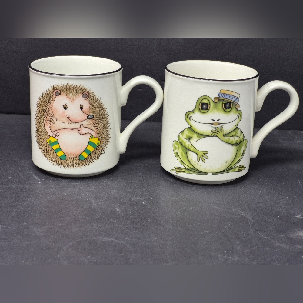 Vintage Arthur Wood Coffee Mugs